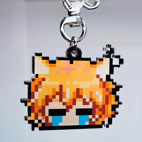 指针钥匙扣 - 无边8